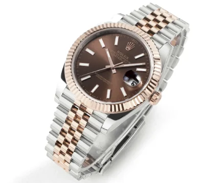 Rolex Datejust 41mm Watch – Brown Dial, Two-… | Mirck Clone
