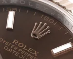 Rolex Datejust 41mm Watch – Brown Dial, Two-… | Mirck Clone