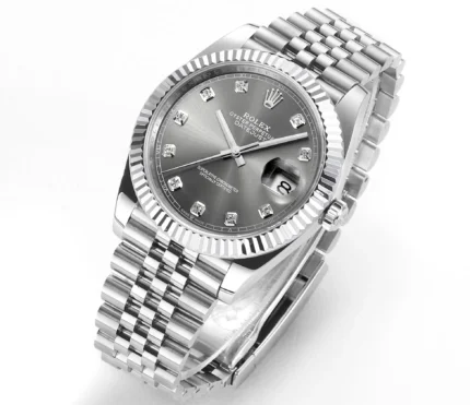Rolex Datejust 41mm Watch – Silver Dial, Dia… | Mirck Clone