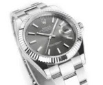 Rolex Datejust 41mm Watch – Silver Fluted Be… | Mirck Clone