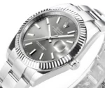 Rolex Datejust 41mm Watch – Silver Fluted Be… | Mirck Clone