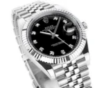 Rolex Datejust 41mm Watch – Silver with Blac… | Mirck Clone