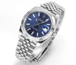 Rolex Datejust 41mm Watch – Silver with Blue… | Mirck Clone