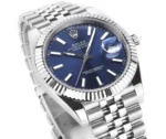 Rolex Datejust 41mm Watch – Silver with Blue… | Mirck Clone