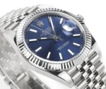 Rolex Datejust 41mm Watch – Silver with Blue… | Mirck Clone