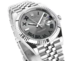 Rolex Datejust 41mm Watch – Silver with Grey… | Mirck Clone