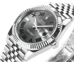 Rolex Datejust 41mm Watch – Silver with Grey… | Mirck Clone