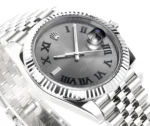 Rolex Datejust 41mm Watch – Silver with Grey… | Mirck Clone