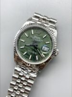 Rolex Datejust Cal.3235 Movement 904L Steel 46MM – Green Palm-Motif Dial - Mirck Clone