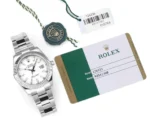 Rolex Datejust Silver Fluted Bezel Stainless… | Mirck Clone