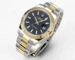 劳力士 Datejust 双色黑色表盘搭配 3235... | Mirck Clone