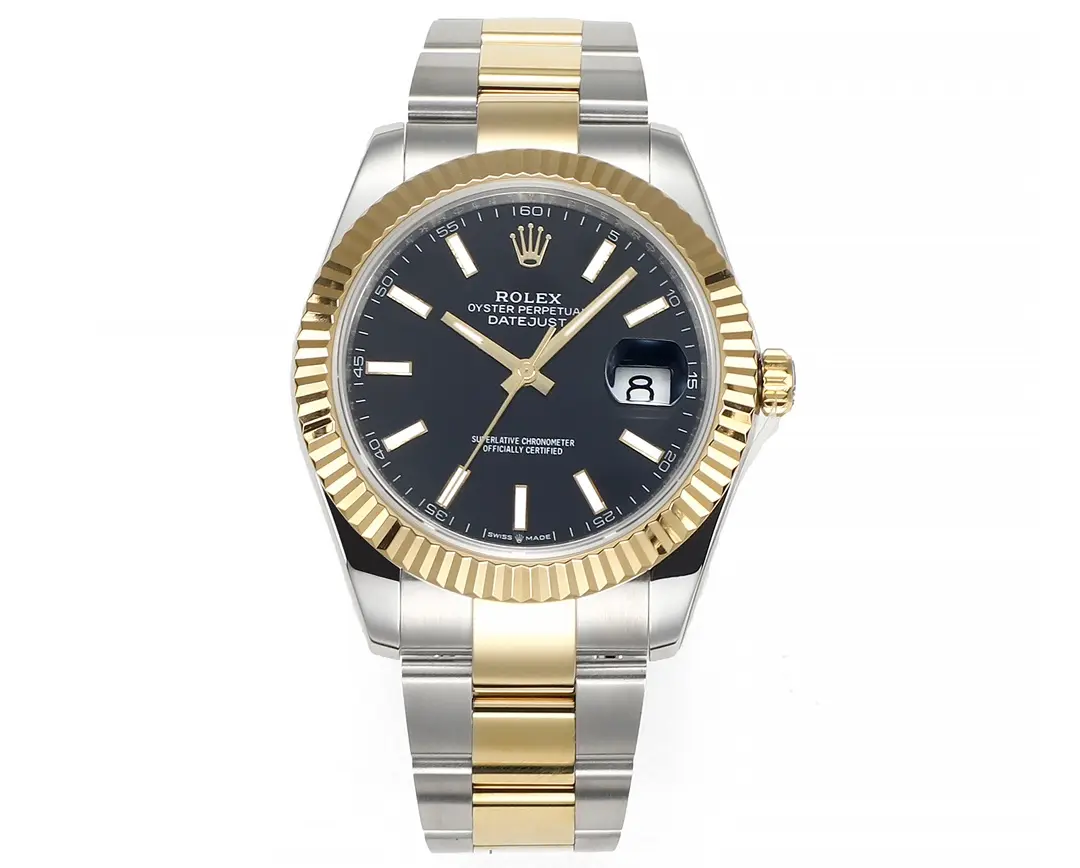 劳力士 Datejust 双色黑色表盘搭配 3235... | Mirck Clone 劳力士 Datejust 双色黑色表盘搭配 3235... | Mirck Clone