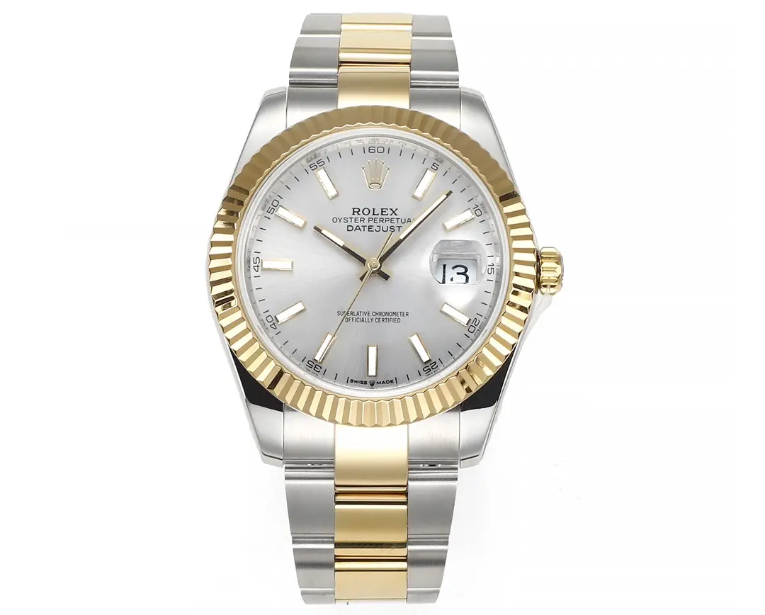Rolex Datejust Two-Tone Silver Dial with 323… | Mirck Clone Rolex Datejust Two-Tone Silver Dial with 323… | Mirck Clone