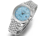 Rolex Datejust with Blue Dial, Oyster Perpet… | Mirck Clone
