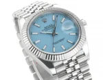 Rolex Datejust with Blue Dial, Oyster Perpet… | Mirck Clone