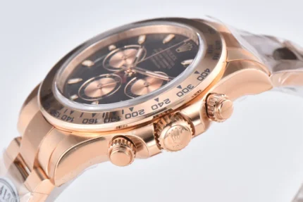 Rolex Daytona 116505 Full Rose Gold with Bla… | Mirck Clone