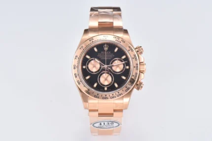 Rolex Daytona 116505 Full Rose Gold with Bla… | Mirck Clone