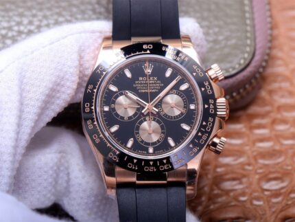 ROLEX DAYTONA 116515LN EVEROSE CERACHROM ORIGINAL CAL.4130 - Mirck Clone