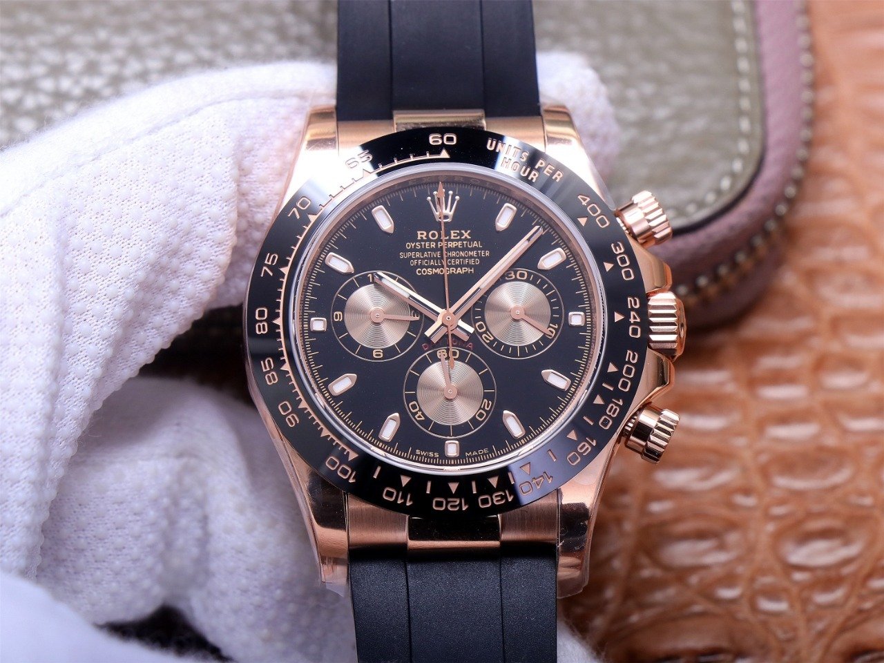 ROLEX DAYTONA 116515LN EVEROSE CERACHROM ORIGINAL CAL.4130 - Mirck Clone ROLEX DAYTONA 116515LN EVEROSE CERACHROM ORIGINAL CAL.4130 - Mirck Clone