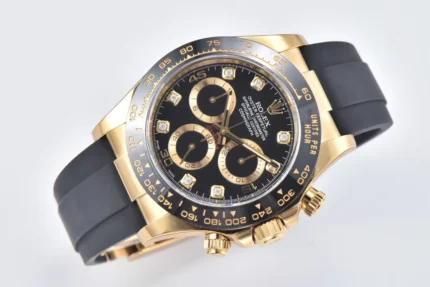 Rolex Daytona 116518 Gold Black Enamel Dial … | Mirck Clone