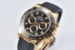 Rolex Daytona 116518 Gold Black Enamel Dial ... | Mirck Clone