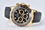 Rolex Daytona 116518 Gold Black Enamel Dial ... | Mirck Clone