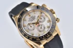 Rolex Daytona 116518 Gold Engraved Natural C… | Mirck Clone