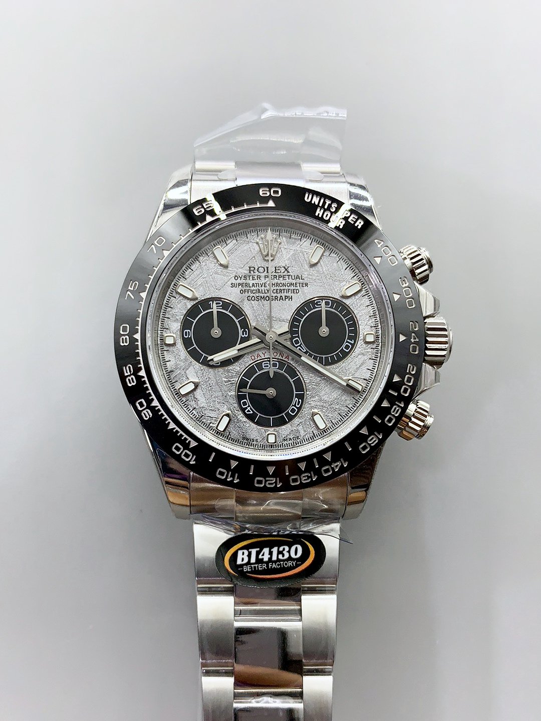 Rolex Daytona 116519LN Meteorite Dial Cal.4130 Movement() - Mirck Clone Rolex Daytona 116519LN Meteorite Dial Cal.4130 Movement() - Mirck Clone