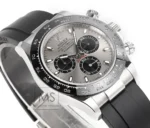Rolex Daytona 4130 – Black Rubber Strap, Pan… | Mirck Clone