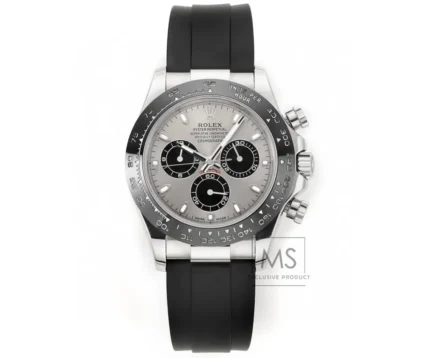 Rolex Daytona 4130 – Black Rubber Strap, Pan… | Mirck Clone