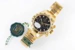 Rolex Daytona 4130 – Gold with Black Dial | Mirck Clone
