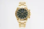 Rolex Daytona 4130 – Gold with Green Dial | Mirck Clone