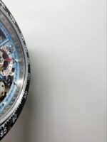 Rolex Daytona Artisans De Geneve Stainless Steel Watch Black Carbon Bezel Watch - Mirck Clone
