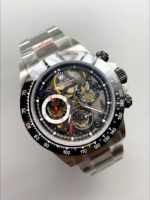 Rolex Daytona Artisans De Geneve Stainless Steel Watch Black Ceramic Bezel Watch - Mirck Clone