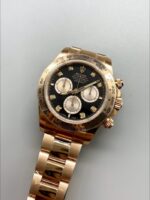 Rolex Daytona Black Dial Rose Gold Model 116509(1;1Super Clone) - Mirck Clone