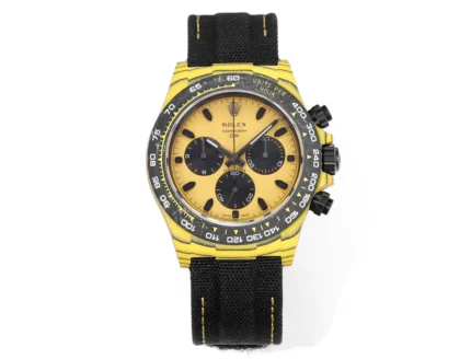 Rolex Daytona Carbon Fiber Night Glow Case W… | Mirck Clone