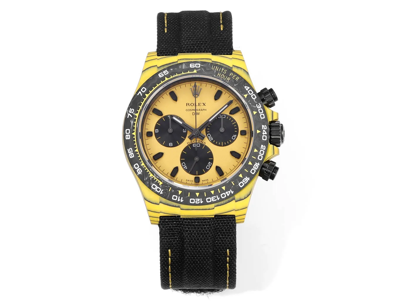 Rolex Daytona Carbon Fiber Night Glow Case W… | Mirck Clone Rolex Daytona Carbon Fiber Night Glow Case W… | Mirck Clone