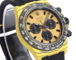 Rolex Daytona Carbon Fiber Night Glow Case W… | Mirck Clone