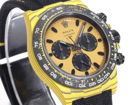 Rolex Daytona Carbon Fiber Night Glow Case W… | Mirck Clone