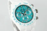 Rolex Daytona Ceramic Watch – White Strap, T… | Mirck Clone