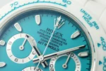 Rolex Daytona Ceramic Watch – White Strap, T… | Mirck Clone