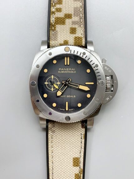 Rolex Daytona DiW Carbon Edition Rainbow Bezel – Forged Carbon Casing Beige Strap - Mirck Clone