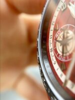 Rolex Daytona Edition Watch in Red Dial Red Carbon Casing - Mirck Clone