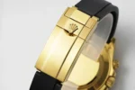 Rolex Daytona – Gold & Black Rubber Strap | Mirck Clone