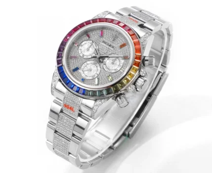 Rolex Daytona HB1 – Platinum Bezel, Stainles… | Mirck Clone