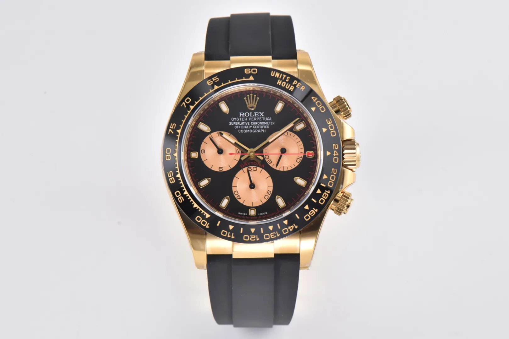 Rolex Daytona Little Devil – Black Dial, Gol… | Mirck Clone Rolex Daytona Little Devil – Black Dial, Gol… | Mirck Clone