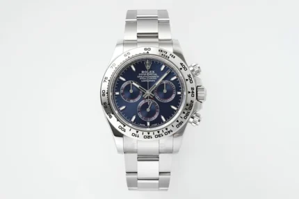 Rolex Daytona Platinum Watch with Blue Dial … | Mirck Clone