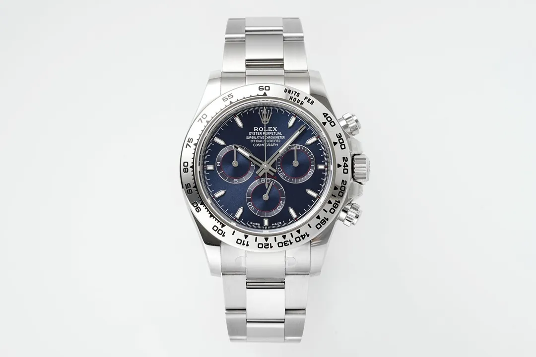 Rolex Daytona Platinum Watch with Blue Dial … | Mirck Clone Rolex Daytona Platinum Watch with Blue Dial … | Mirck Clone