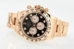 Rolex Daytona Rose Gold Black Dial Chronogra... | Mirck Clone