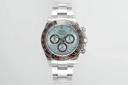 Rolex Daytona – Silver Stainless Steel, Blue… | Mirck Clone